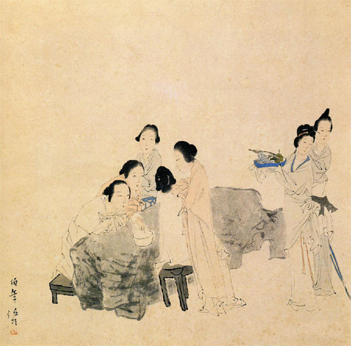【网络中国节•七夕】画里画外话“七夕”