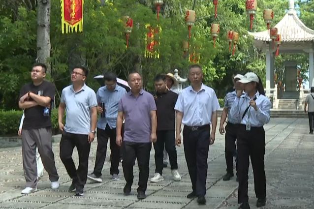 梧州市长洲区政协领导到陆丰调研