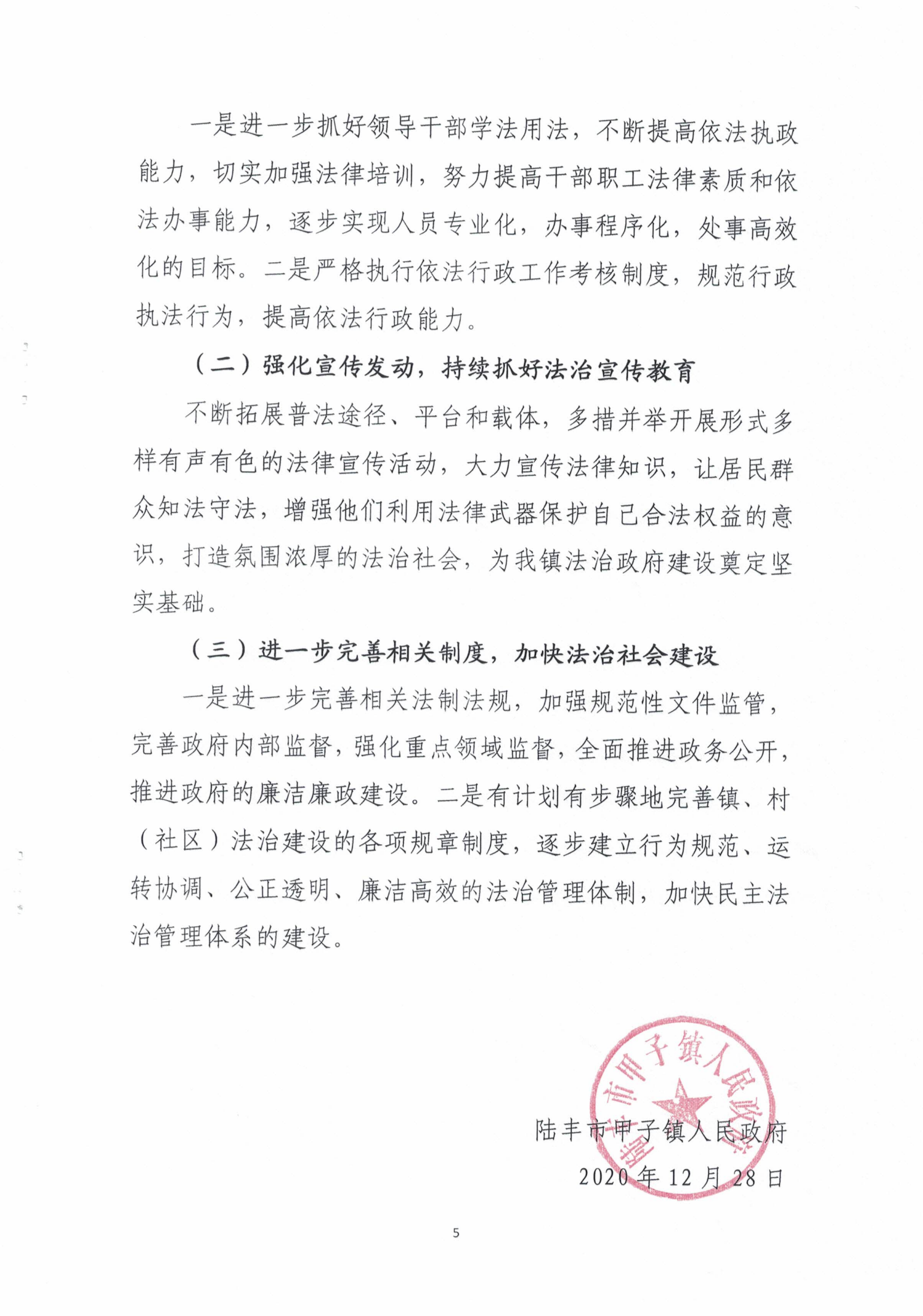甲子镇人民政府2020年度法治政府建设年度报告_04.png