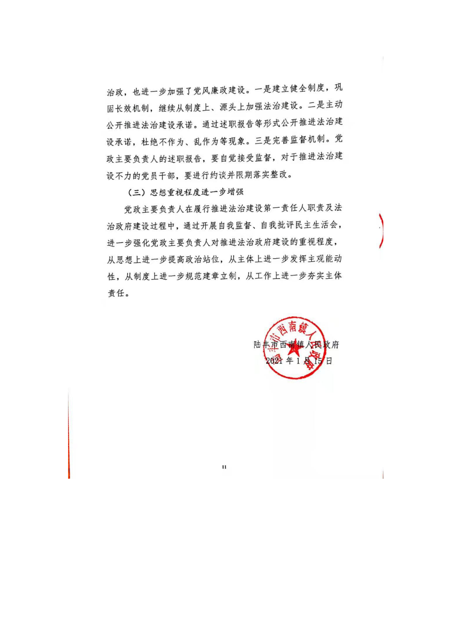 西南镇人民政府2020年度法治政府建设年度报告_10.png