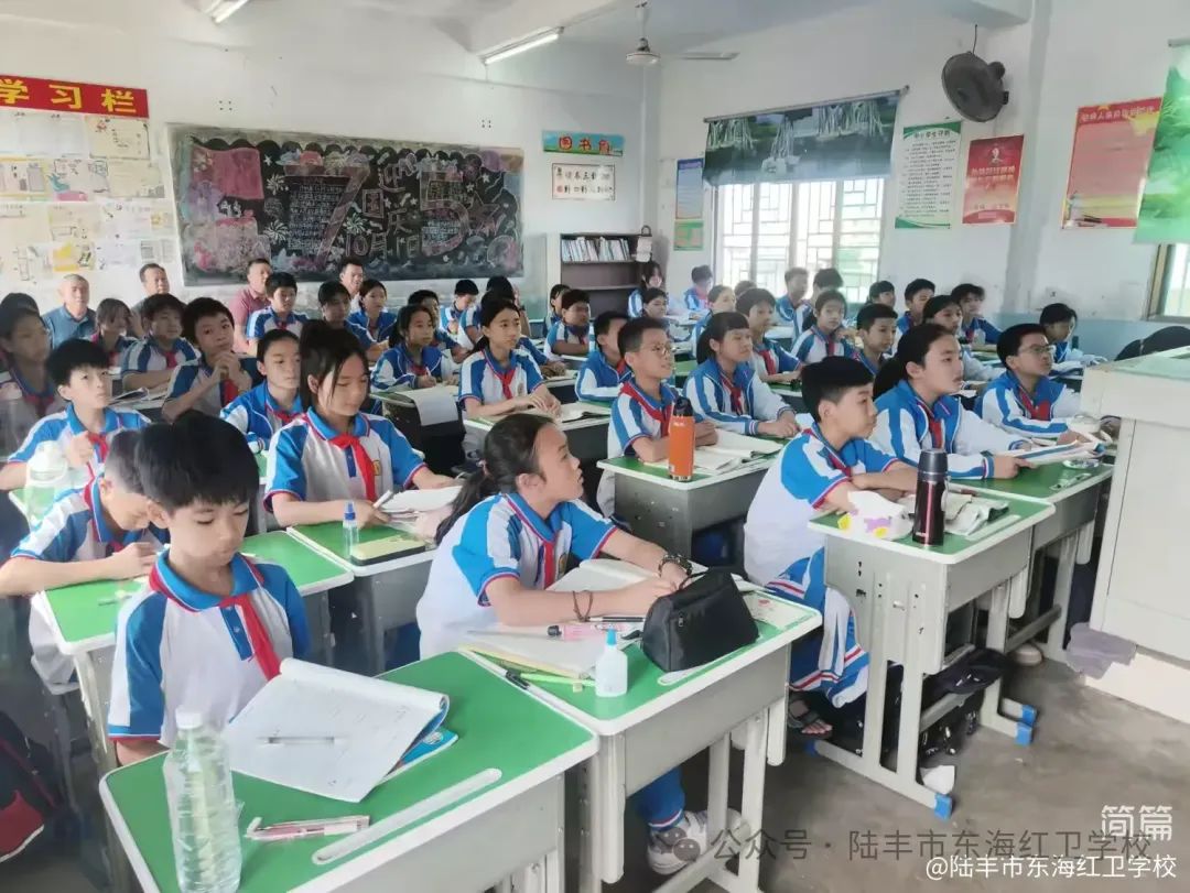 简篇-吴科调研、指导陆丰市东海红卫学校工作 图片