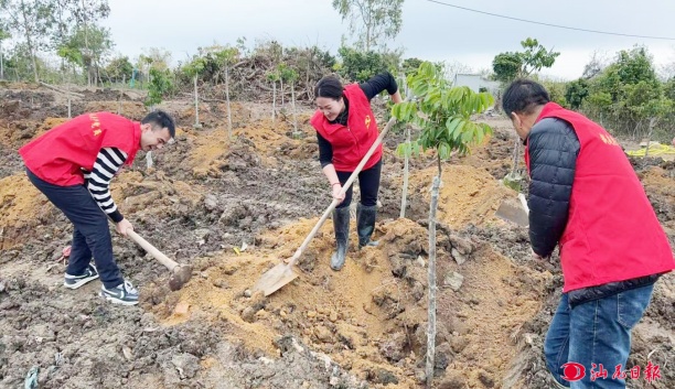 春启新程植新绿 跃马扬鞭展新风 ——陆丰市掀起绿美生态建设新热潮
