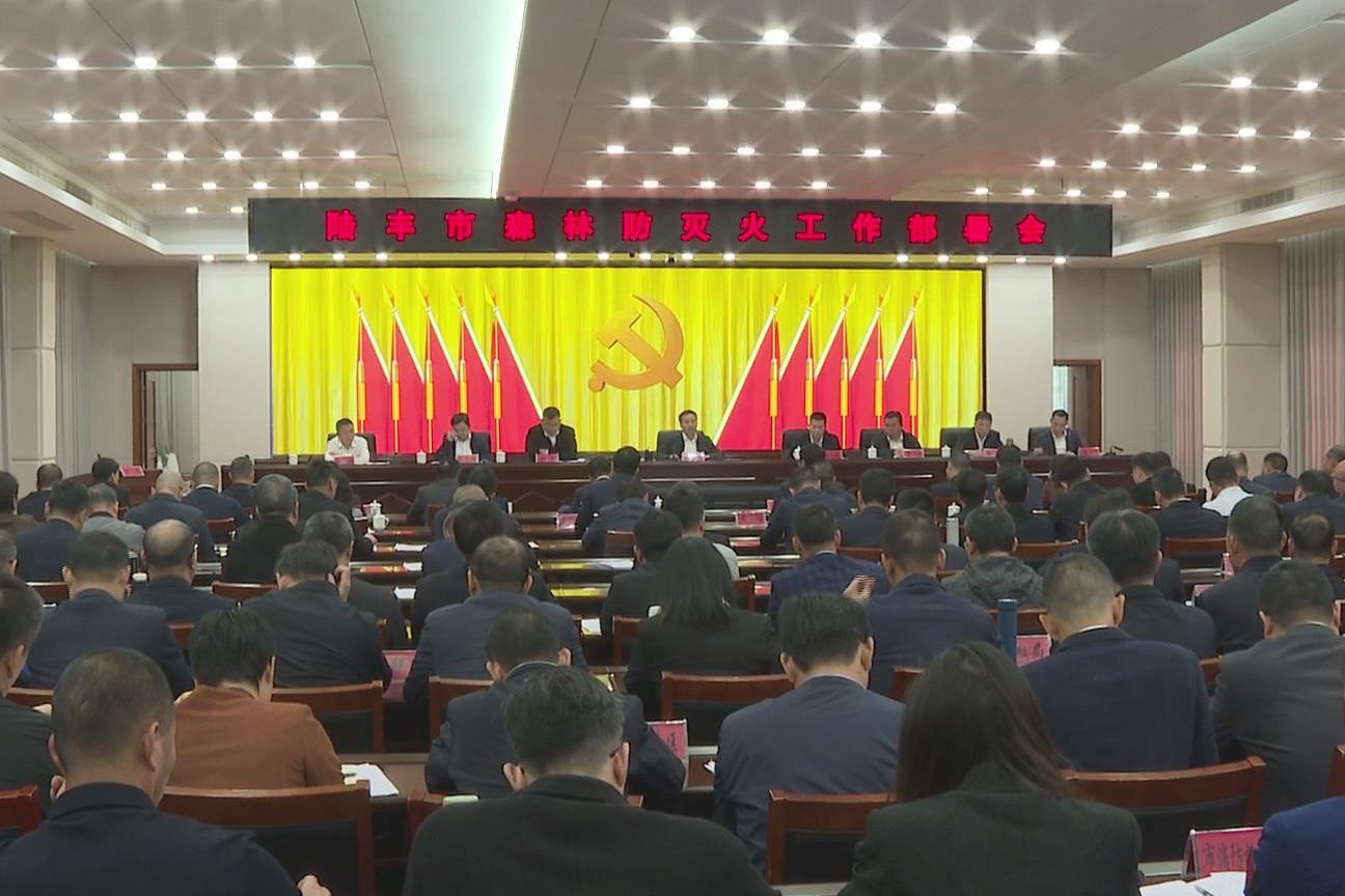 陆丰市部署森林防灭火工作