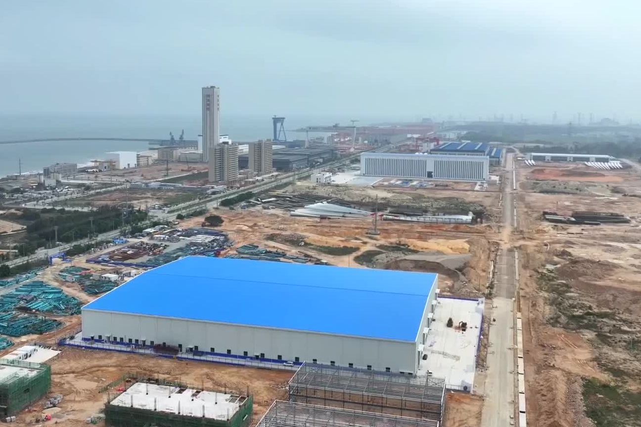 筑好“黄金巢” 引来“金凤凰” 陆丰碣石海工基地(二期)建设全速推进