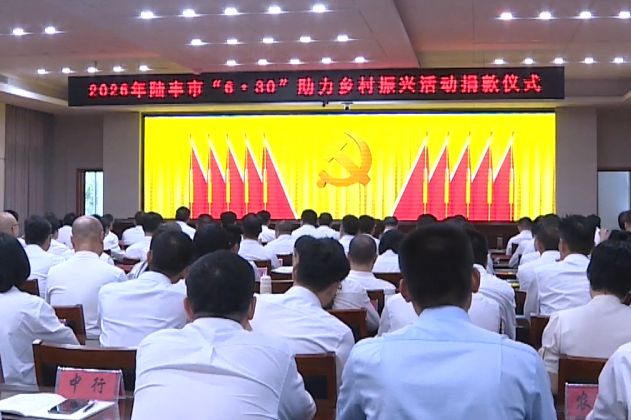 陆丰市举行“6·30”助力乡村振兴活动