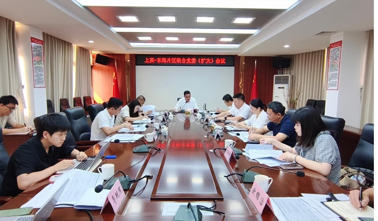陆丰市上英—东海片区组团工作推进会召开